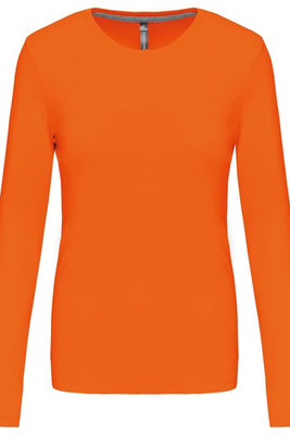 Kariban K383 - LADIES' LONG SLEEVE CREW NECK T-SHIRT