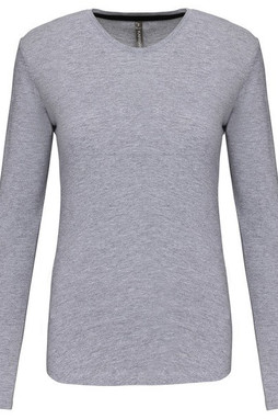Kariban K383 - T-SHIRT DONNA MANICHE LUNGHE SCOLLO TONDO