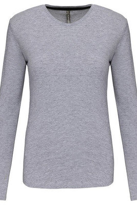 Kariban K383 - T-SHIRT DONNA MANICHE LUNGHE SCOLLO TONDO