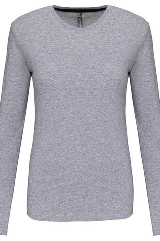 Kariban K383 - T-SHIRT COL ROND MANCHES LONGUES FEMME
