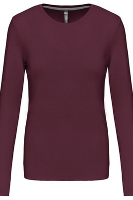 Kariban K383 - LADIES' LONG SLEEVE CREW NECK T-SHIRT