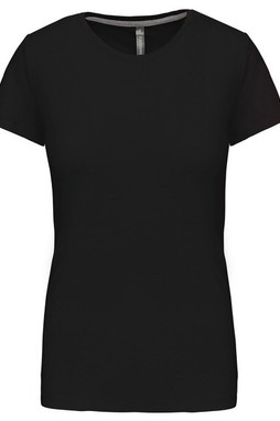 Kariban K380 - T-SHIRT DONNA MANICHE CORTE SCOLLO TONDO