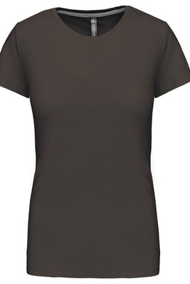 Kariban K380 - T-SHIRT DONNA MANICHE CORTE SCOLLO TONDO