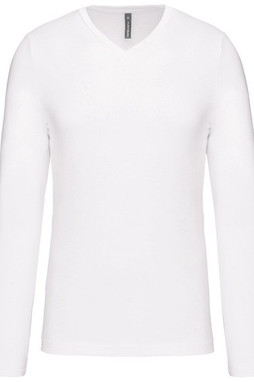Kariban K358 - MENS LONG SLEEVE V-NECK T-SHIRT