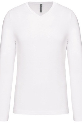 Kariban K358 - HERREN LANGARM T-SHIRT MIT V-AUSSCHNITT