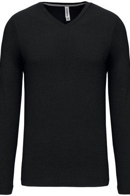 Kariban K358 - MENS LONG SLEEVE V-NECK T-SHIRT