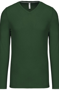 Kariban K358 - MENS LONG SLEEVE V-NECK T-SHIRT