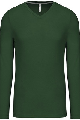 Kariban K358 - MEN'S LONG SLEEVE V-NECK T-SHIRT