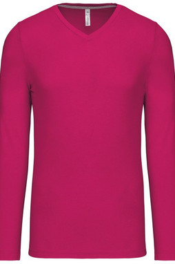 Kariban K358 - MENS LONG SLEEVE V-NECK T-SHIRT