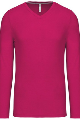 Kariban K358 - MEN'S LONG SLEEVE V-NECK T-SHIRT