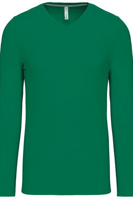 Kariban K358 - MEN'S LONG SLEEVE V-NECK T-SHIRT