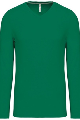 Kariban K358 - HERREN LANGARM T-SHIRT MIT V-AUSSCHNITT