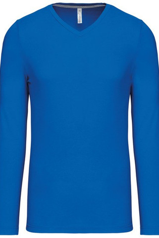 Kariban K358 - HERREN LANGARM T-SHIRT MIT V-AUSSCHNITT