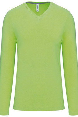 Kariban K358 - MEN'S LONG SLEEVE V-NECK T-SHIRT