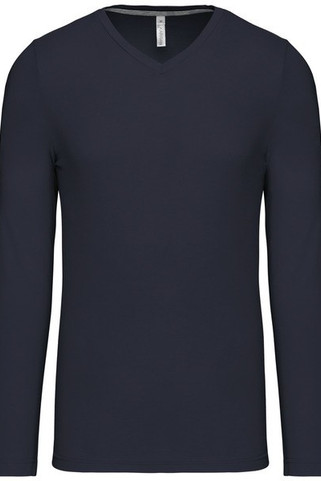 Kariban K358 - MENS LONG SLEEVE V-NECK T-SHIRT