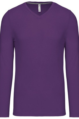 Kariban K358 - MEN'S LONG SLEEVE V-NECK T-SHIRT