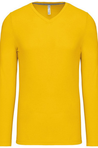 Kariban K358 - T-SHIRT COL V MANCHES LONGUES