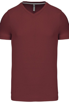 Kariban K357 - Kortærmet T-shirt med V-hals