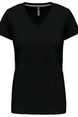 Kariban K381 - T-SHIRT DONNA MANICHE CORTE SCOLLO A V