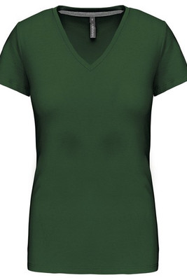 Kariban K381 - DAMEN KURZARM T-SHIRT MIT V-AUSSCHNITT