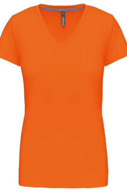 Kariban K381 - T-SHIRT COL V MANCHES COURTES FEMME