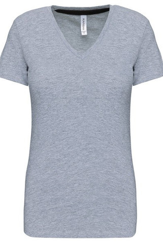 Kariban K381 - T-SHIRT COL V MANCHES COURTES FEMME