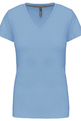 Kariban K381 - T-SHIRT COL V MANCHES COURTES FEMME