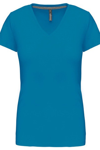 Kariban K381 - LADIES SHORT SLEEVE V-NECK T-SHIRT