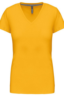 Kariban K381 - DAMEN KURZARM T-SHIRT MIT V-AUSSCHNITT