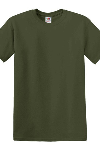 Fruit of the Loom SC6 - Fruit of the Loom T-Shirt Uomo Girocollo Fruit of the Loom SC6