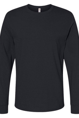Fruit of the Loom SC201 - Langærmet mænds bomuldst-shirt