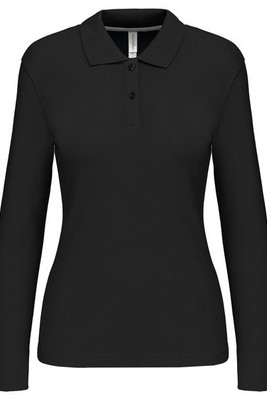 Kariban K244 - LADIES' LONG SLEEVE PIQUE POLO SHIRT