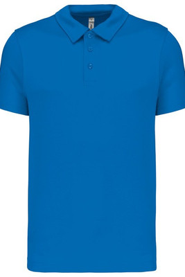 ProAct PA482 - Men's Moisture Control Polo Shirt with Pearl Buttons
