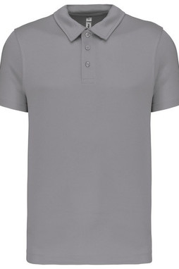 ProAct PA482 - Mens Moisture Control Polo Shirt with Pearl Buttons