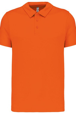 ProAct PA482 - Mens Moisture Control Polo Shirt with Pearl Buttons