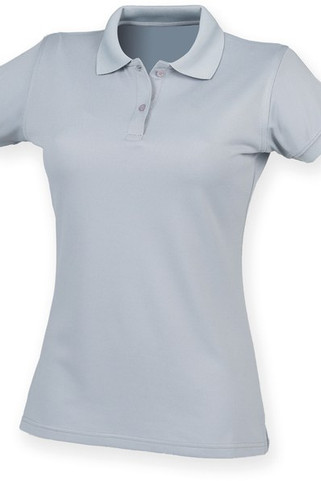 Henbury H476 - Ladies Coolplus® Wicking Piqué Polo Shirt
