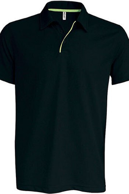ProAct PA485 - Ademend Piqué Polo met Contrasterende Details
