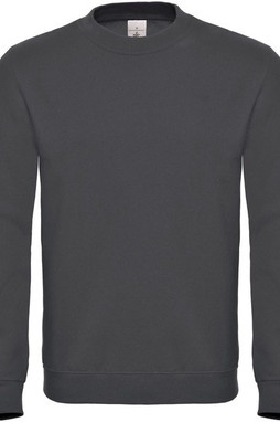 B&C CGWUI20 - Modern Cotton-Poly Blend Ribbed Sweatshirt