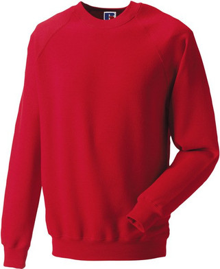 Russell RU7620M - Klassinen collegepaita Raglan