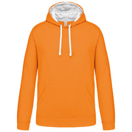 Kariban K446 - BICOLOR KAPUZEN SWEATSHIRT