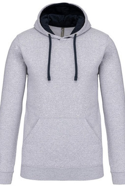 Kariban K446 - HOODED SWEATER MET GECONTRASTEERDE CAPUCHON