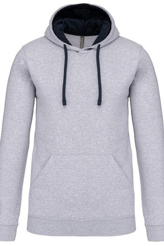 Kariban K446 - BICOLOR KAPUZEN SWEATSHIRT
