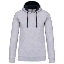 Kariban K446 - BICOLOR KAPUZEN SWEATSHIRT