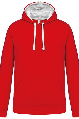 Kariban K446 - BICOLOR KAPUZEN SWEATSHIRT