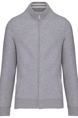 Kariban K456 - Casaco Masculino de Fleece com Zíper Completo