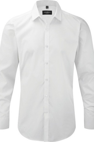 Russell Collection RU960M - Camicia uomo Ultimate Stretch maniche lunghe