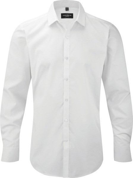 Russell Collection RU960M - Camicia uomo Ultimate Stretch maniche lunghe