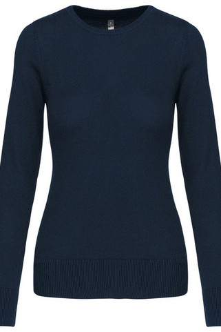 Kariban K968 - Pull Femme Col Rond en Coton et Acrylique Confortable