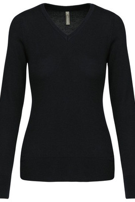 Kariban K966 - LADIES' V-NECK JUMPER