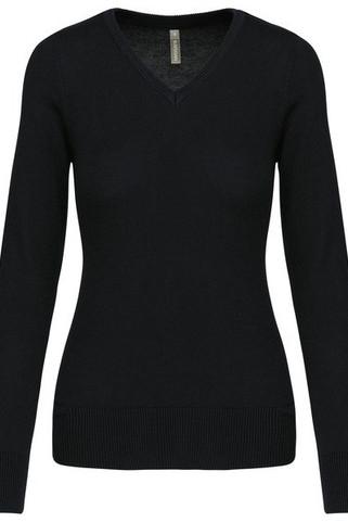 Kariban K966 - Pull Femme Col V en Coton et Acrylique